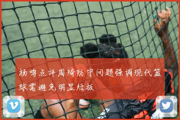 杨鸣点评周琦防守问题强调现代篮球需避免明显短板