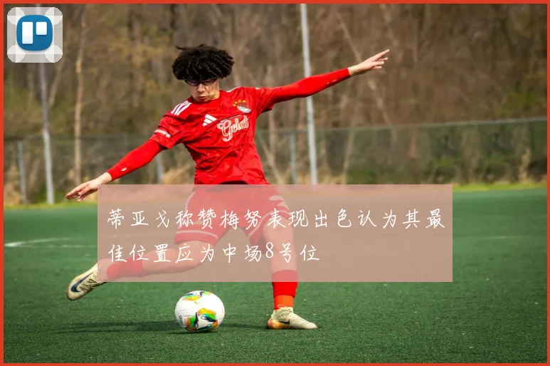 蒂亚戈称赞梅努表现出色认为其最佳位置应为中场8号位